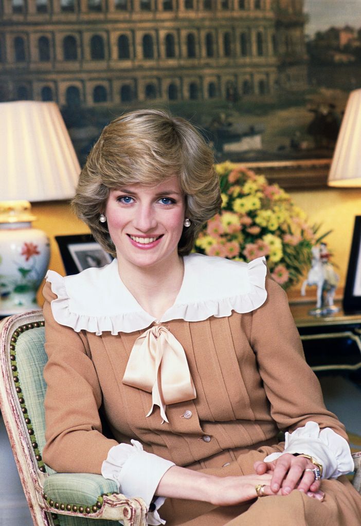 LONDON, UNITED KINGDOM - FEBRUARY 01:  The Princess Of Wales At Home In Kensington Palace  (Photo by Tim Graham Photo Library via Getty Images)