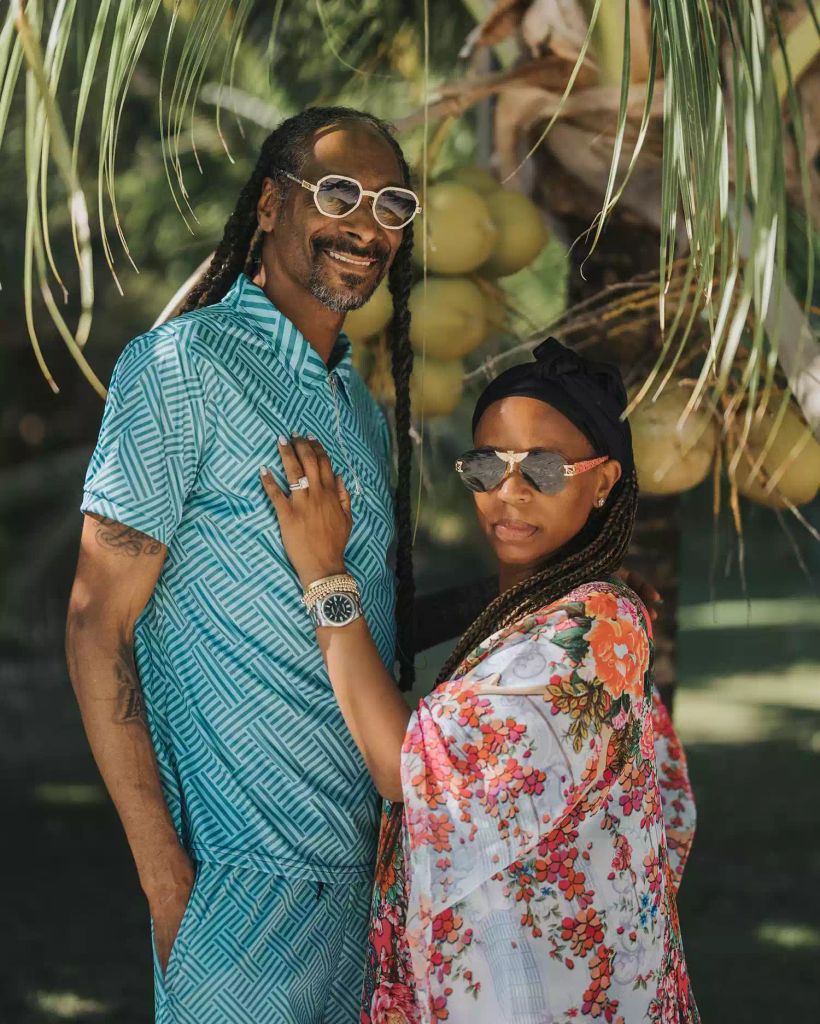 Snoop with Shante on holiday