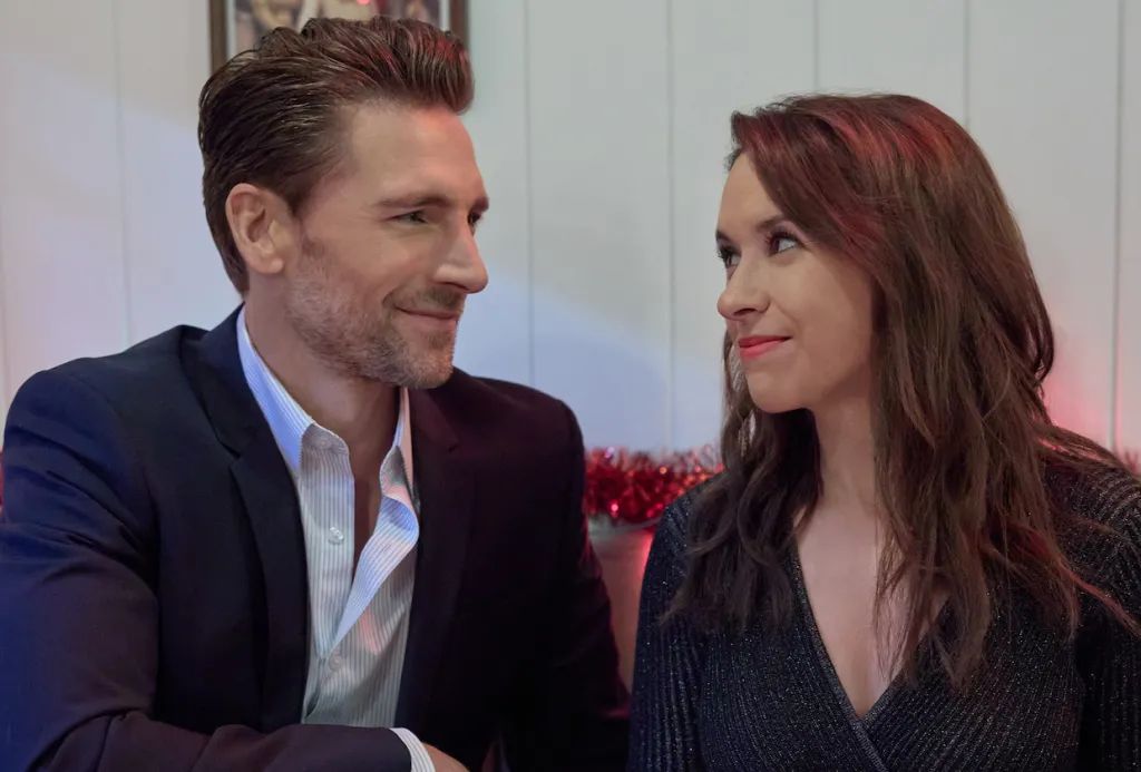 Lacey Chabert in a still from She’s Making a List on Hallmark Channel
