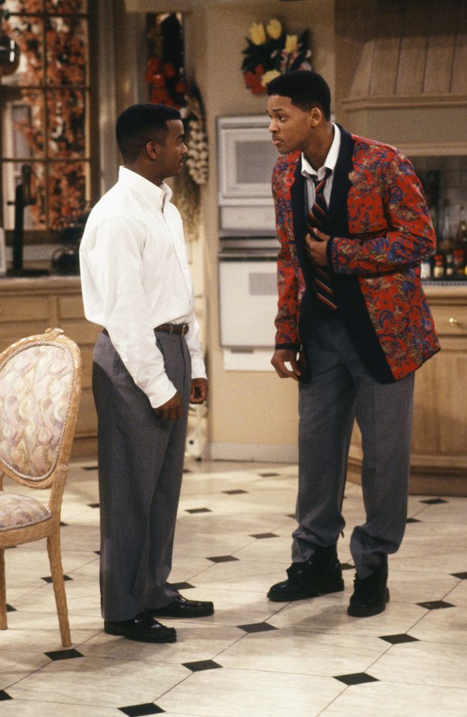 Alfonso and Will Smith during their Fresh Prince days