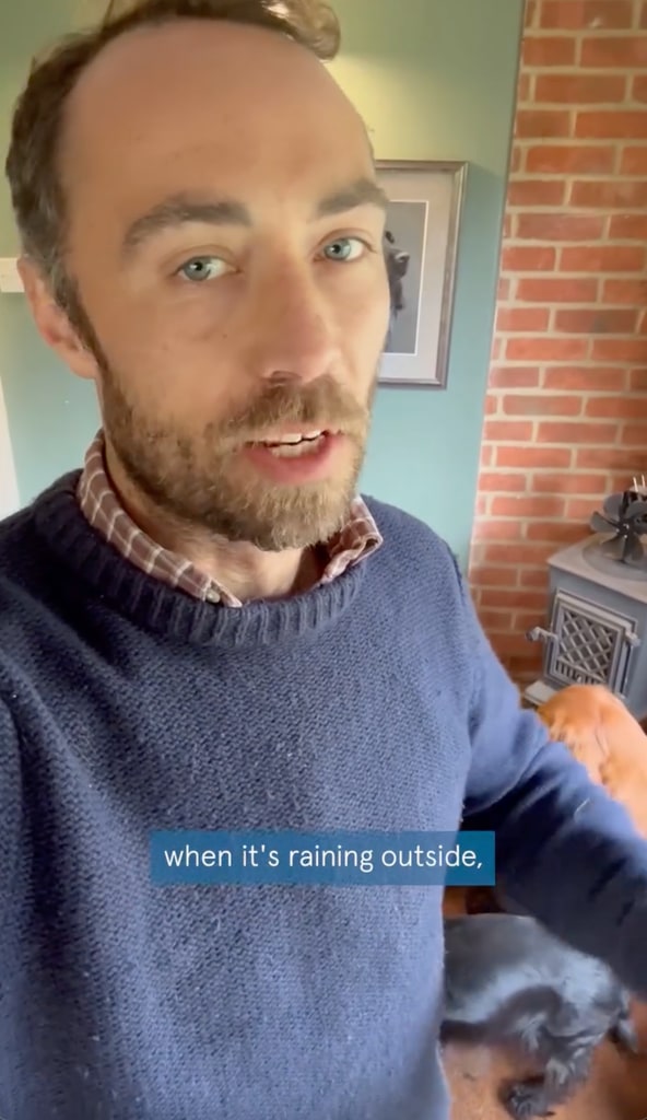 James Middleton montre un aperçu exceptionnellement rare d'un décor ultra-élégant dans une maison de campagne de 1,45 million de livres sterling 1 Une photo de James Middleton debout contre un mur vert sauge