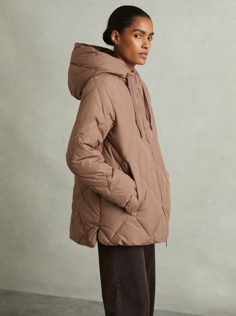 Reiss quilted coat