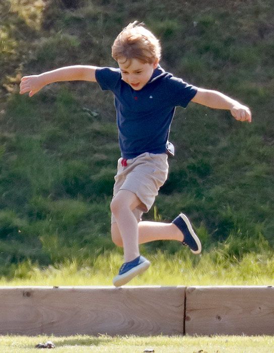 prince george jumping joy