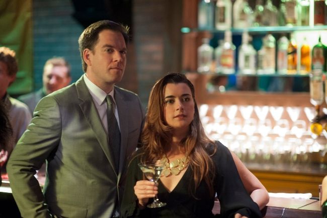 Michael Weatherly and Cote de Pablo on NCIS