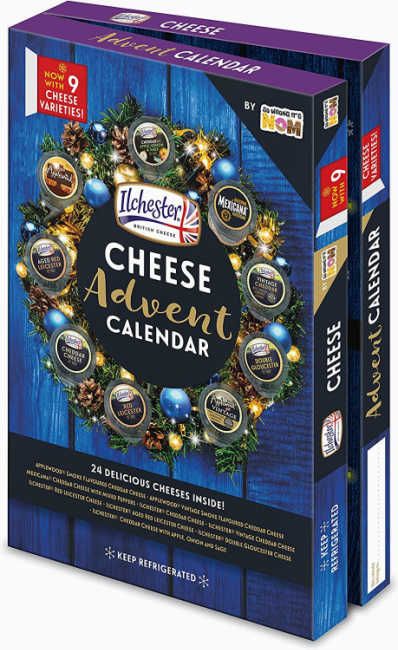 cheap advent calendar cheese