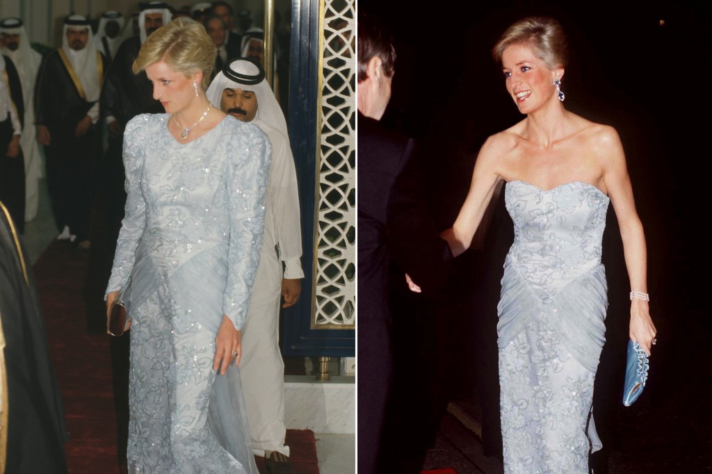 Princess Diana was well versed in upcyling her clothes