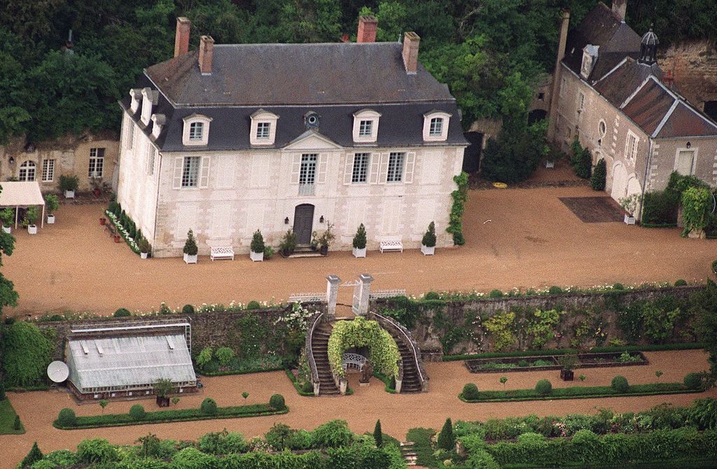 AMBOISE, FRANCE:  A file photo dated 07 June 1991 of British Rock Star Mick Jagger's chateau in Amboise. (Photo credit should read FRANCOIS GUILLOT/AFP via Getty Images)