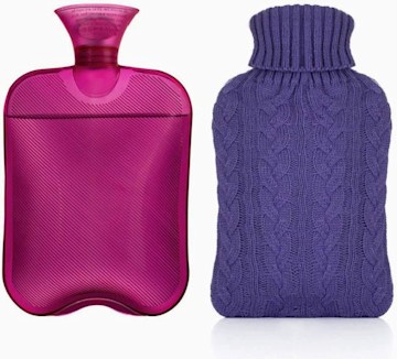 Royal Rubber Hot Water Bottle | Hot Water Bag | High Quality | Non Electric  | Assorted Colours | 1.5 litre