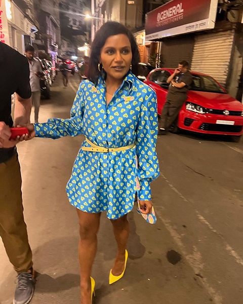mindy kaling mini dress in india