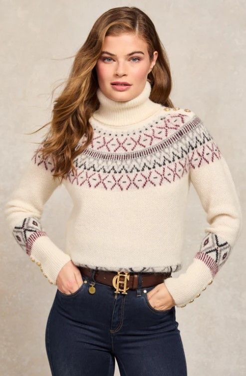 Kate's jumper by Holland Cooper screams Nordic chic