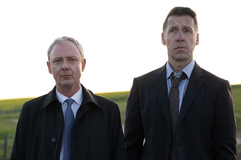 John Simm and Craig Parkinson in season 4 of Grace