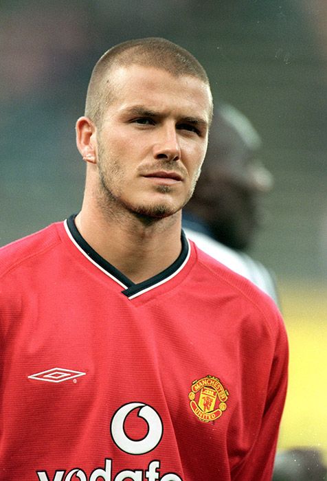 David Beckham hair 2000