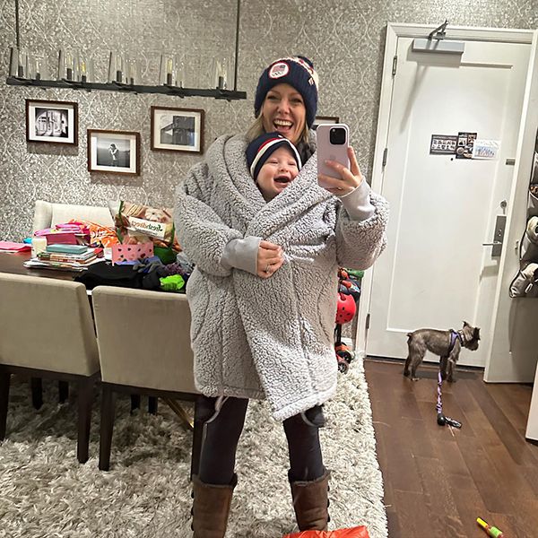 dylan dreyer with son rusty inside nyc home
