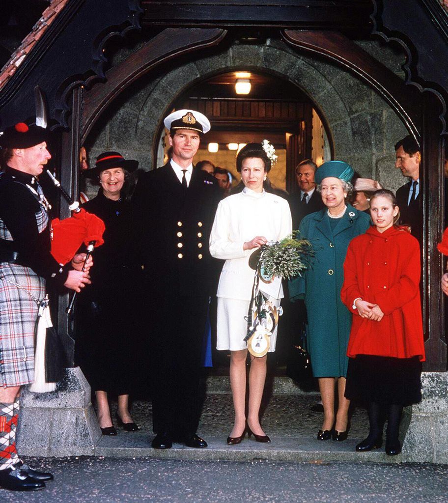 Princess Anne defied bridal tradition at her second wedding in 1992