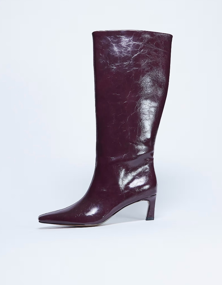 Tanya Point Toe Knee High Boot