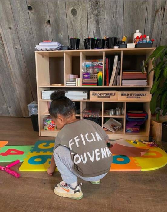 Kylie Jenner's daughter Stormi shares glimpse inside wardrobe – with  colour-coded shoe collection