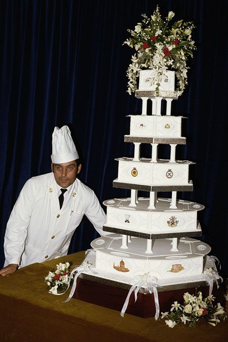 princess diana wedding cake