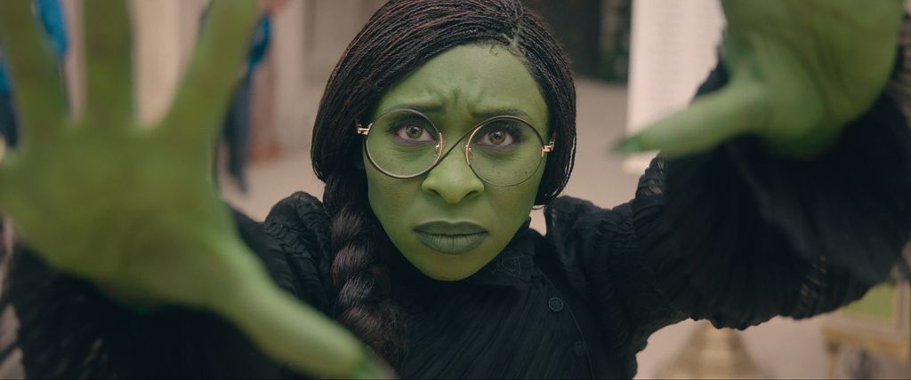 Cynthia Erivo as Elphaba in Wicked