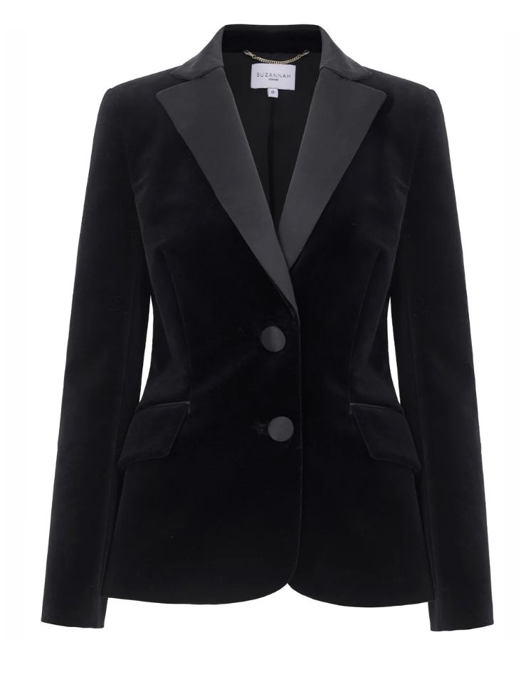 Suzannah London 'Brooklyn' Velvet Jacket