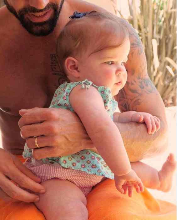 ricky martin first photo daughter