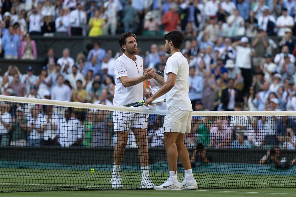 Cameron made it to the quarter finals this year at Wimbledon, before losing out to Carlos Alcaraz