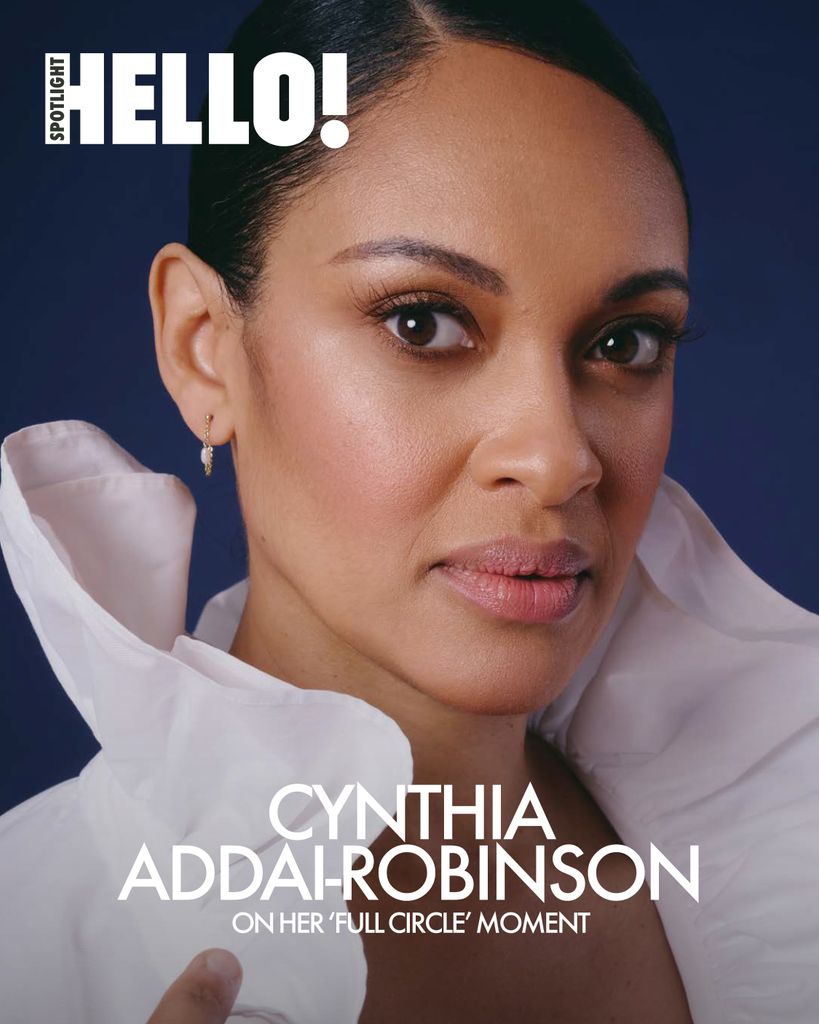 Cynthia Addai-Robinson on the Spotlight cover for HELLO!