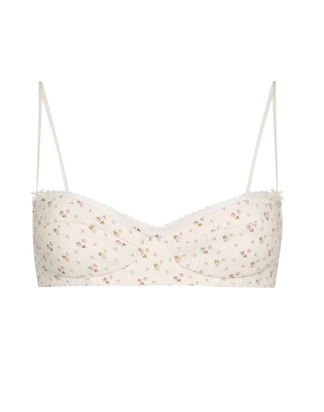 rose dotted bralette 