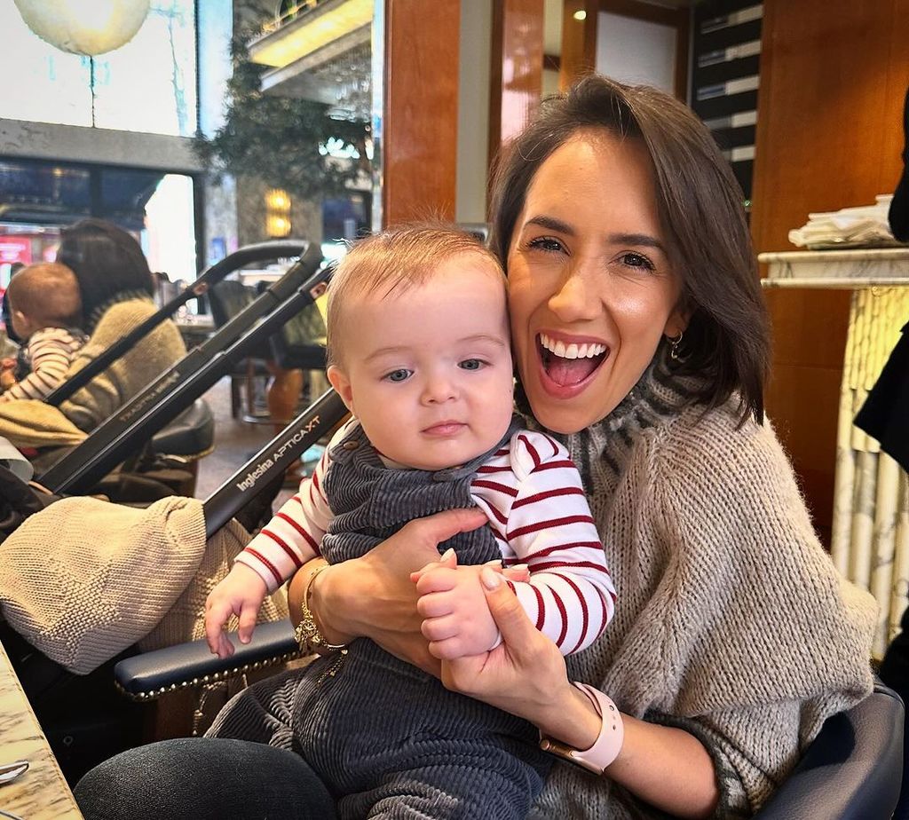Janette enjoyed spending time with little Thiago