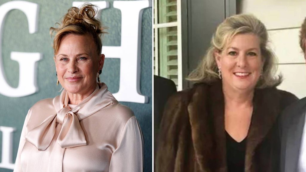 Split image of Patricia Arquette and Maggie Murdaugh