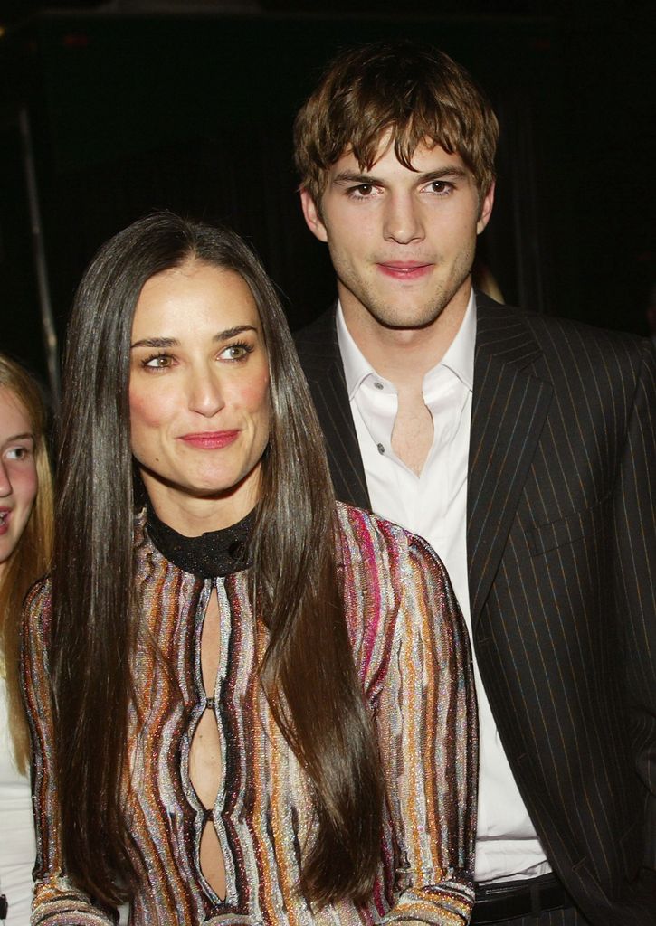 Demi Moore with Ashton Kutcher