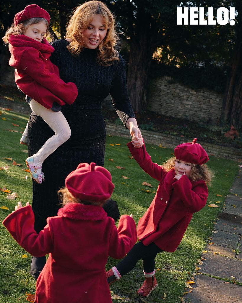 Laurence's daughters and their children live with him