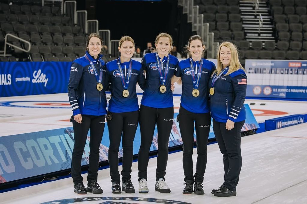 Team USA's women's curlers
