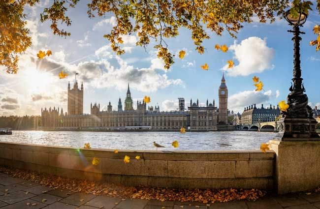 london in autumn