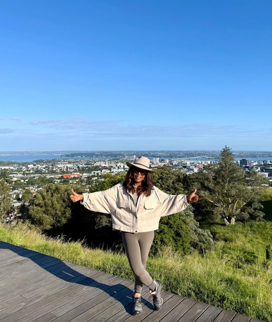Oprah has just spent two weeks in Australia