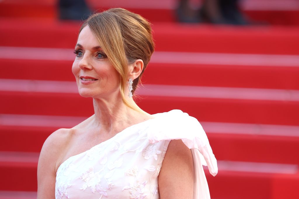 Geri Halliwell attends the "Elemental" screening and closing ceremony red carpet during the 76th annual Cannes film festival at Palais des Festivals on May 27, 2023 in Cannes, France.