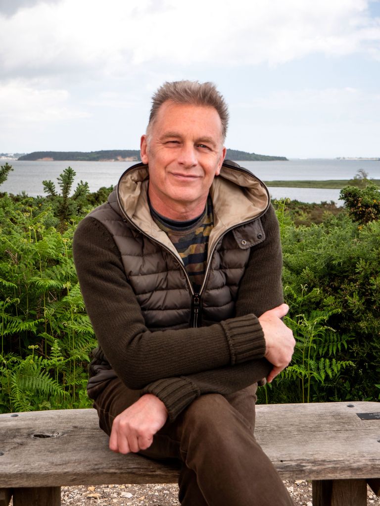 Chris Packham presents on the BBC