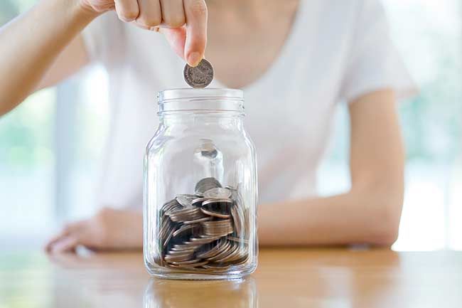 money jar savings
