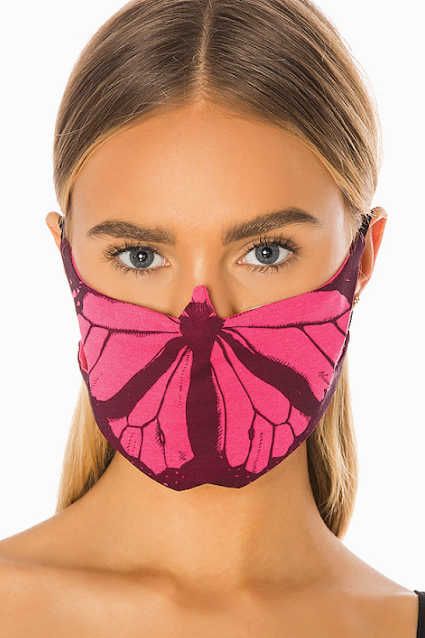 unique face mask butterfly2