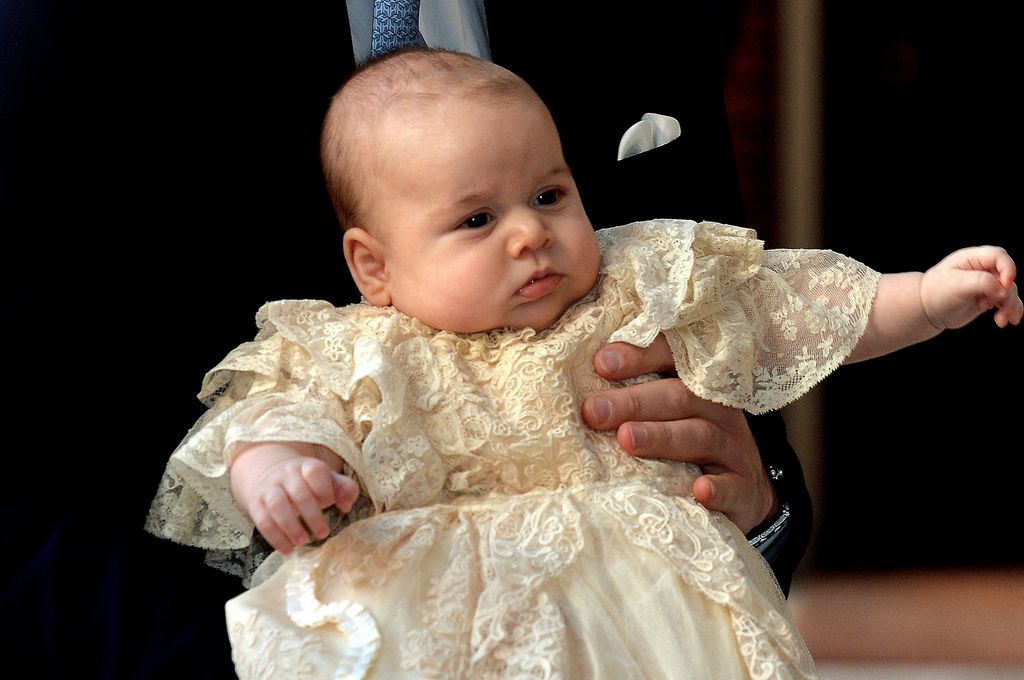 George was christened at the Chapel Royal at St James's Palace