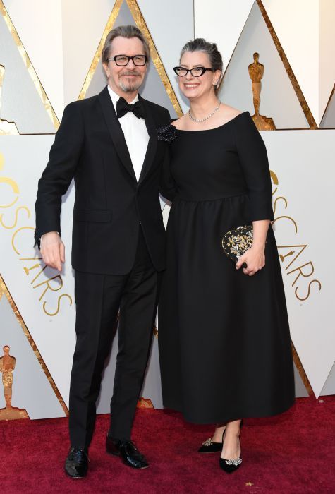 Gary Oldman Gisele Schmidt Oscars 2018