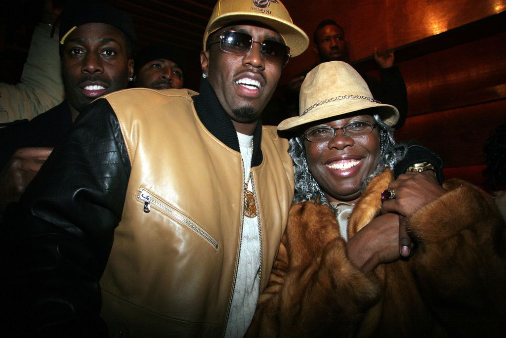 Sean P. Diddy Combs and Voletta Wallace 