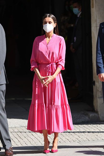 letizia pink dress