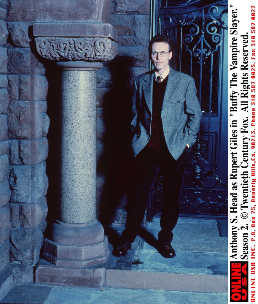 health Anthony S. Head as Rupert Giles in Buffy The Vampire Slayer in 1998