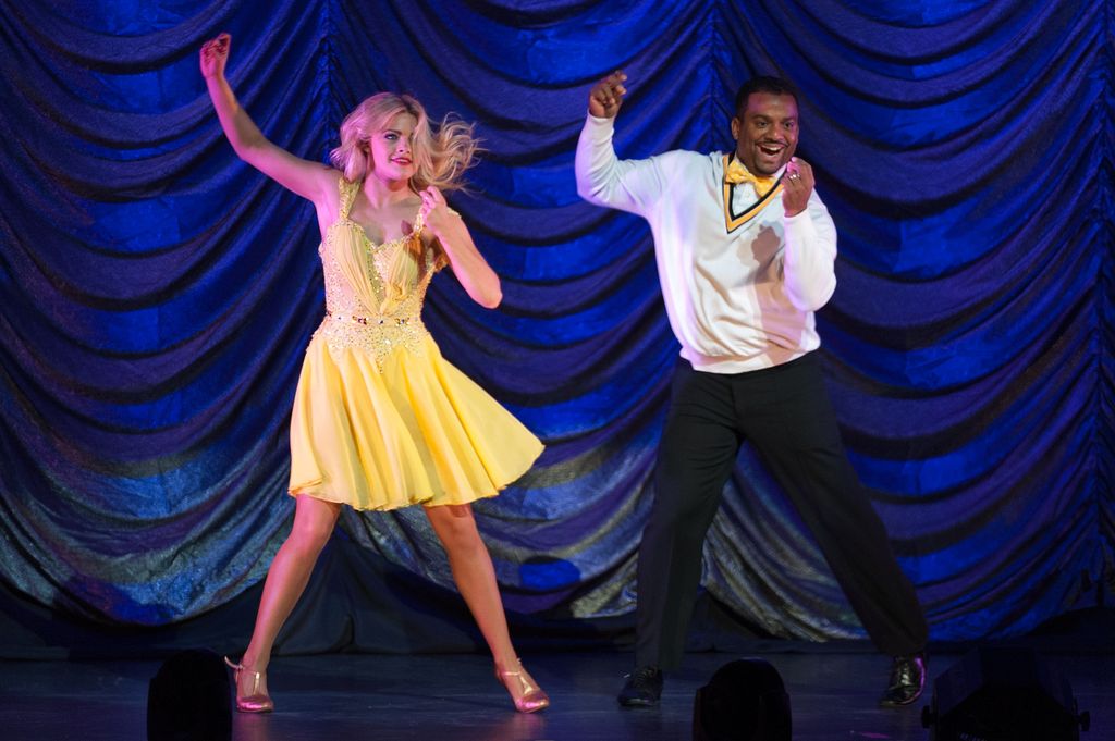 Alfonso dancing with witney carson