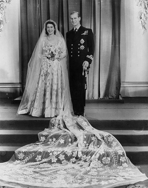Princess Elizabeth wedding dress