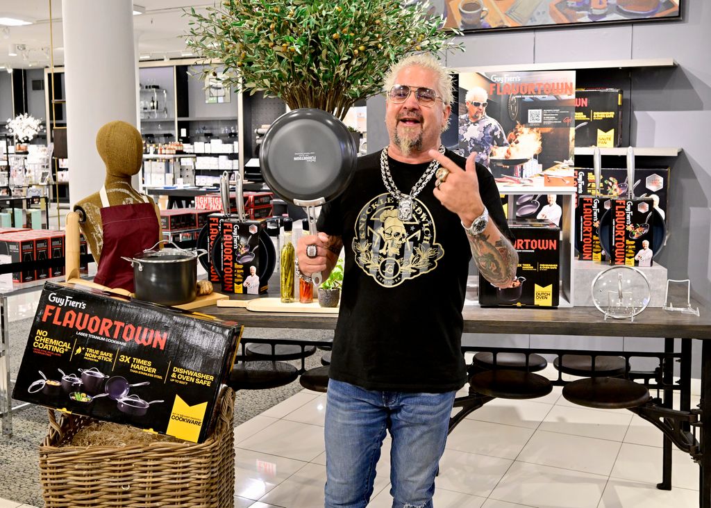 Guy Fieri makes an appearance at Macy's Herald Square on June 24, 2024 in New York City. (Photo by Eugene Gologursky/Getty Images for Macy's)