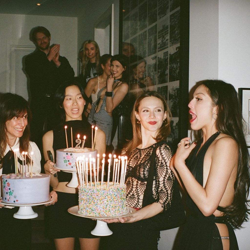 Glimpses of Olivia Rodrigo's 21st birthday party