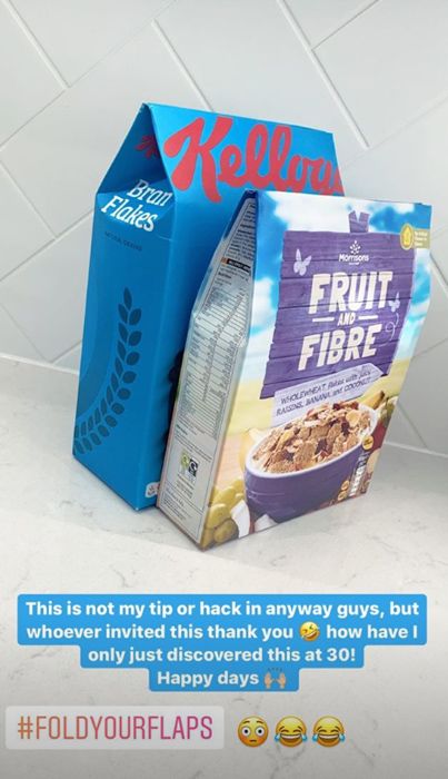 mrs hinch cereal box