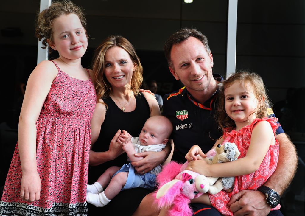Geri and Christian with their three kids