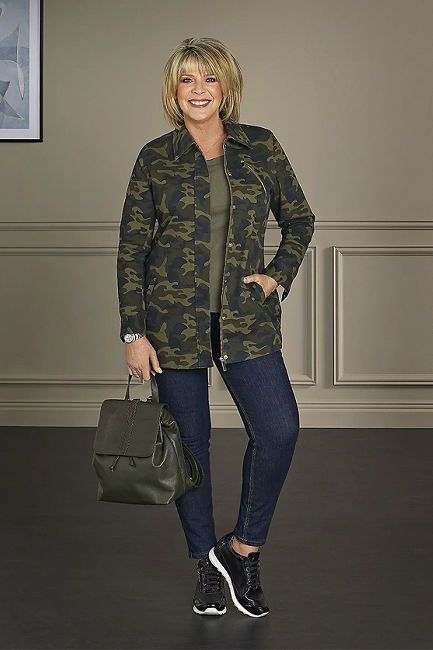 ruth langsford utility zip up back in stock